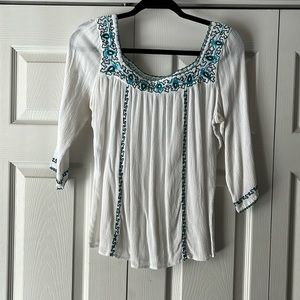 Charlotte Russe bohemian top